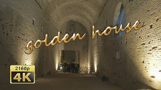 Domus Aurea The Golden House of Nero Rome  Italy 4K Travel Channel [upl. by Assilla]