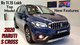 Maruti Suzuki S Cross Petrol Launched  Price New Features Interiors  Maruti S Cross Alpha Review [upl. by Monroy]