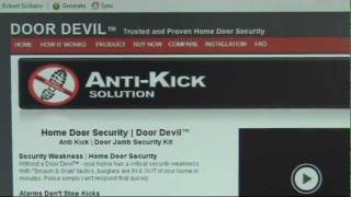 Reinforcing Your Doors Security With a Door Devil [upl. by Deyas]