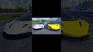 McLaren 765LT vs Ferrari SF90 Drag Race drivezoneonline shrots games [upl. by Neill]