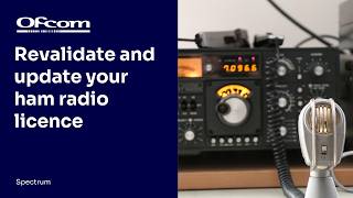 Learn how to revalidate and update your UK ham radio licence with the licensing portal [upl. by Ynna]