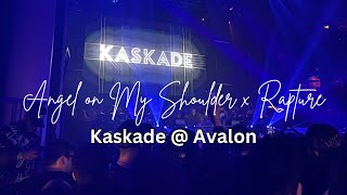 Kaskade  Avalon  “Angel on My Shoulder” x “Rapture” mashup had the whole crowd singing 🫶 kaskade [upl. by Yendor]