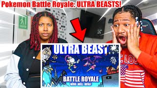 Pokemon Battle Royale ULTRA BEASTS Collab Loud SoundFlashing Lights 👽 REACTION [upl. by Aslehc370]