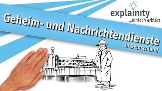 Geheim und Nachrichtendienste in Deutschland einfach erklärt explainity® Erklärvideo [upl. by Toshiko934]