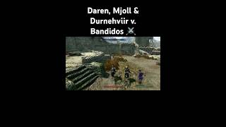 Daren amp Durnehviir v Bandidos elderscrolls skyrim xboxone gameplay durnehviir dragón mjoll [upl. by Seward793]