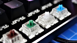 Glorious GMMK key switch options with Kailh and Gateron install [upl. by Jagir668]