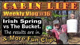 OFF GRID CABIN LIFE Assoterd Clips From Our Life In The Woods Vlog 16 [upl. by Letney639]