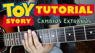 Como tocar Cambios Extraños de Toy Story en Guitarra [upl. by Pontias]