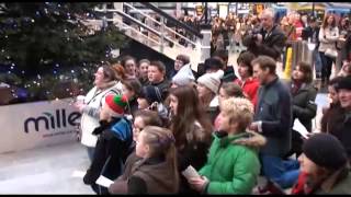 Christmas Flash Mob Newcastle Central Station [upl. by Varien760]