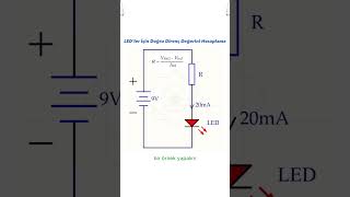 LEDler İçin Doğru Direnç Değerini Hesaplama led direnç elektronik [upl. by Gal]