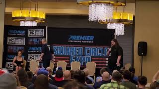 ECW Pillars Introduction at Squared Circle Expo  Francine Sandman Shane Blue Meanie Crowd Chant [upl. by Alec560]