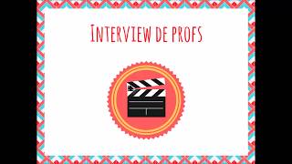 Interview de Profs  Le métier de professeur documentaliste [upl. by Cochran]