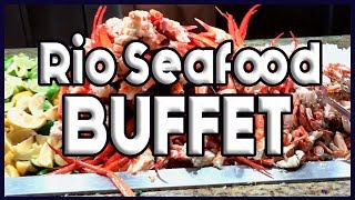 Rio Las Vegas SEAFOOD BUFFET Full Tour [upl. by Adnuhser]