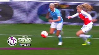 Manchester City Women 20 Arsenal Ladies  Goals amp Highlights [upl. by Sioux]