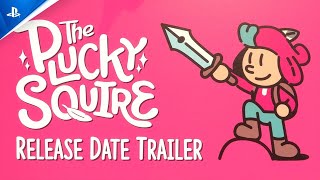 The Plucky Squire  Trailer da Data de Lançamento  PS5 [upl. by Alledi]