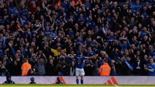 Leicester City Wins the Premier League Championship Everyone Goes Nuts [upl. by Coridon]