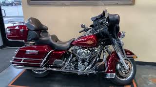 2008 HarleyDavidson Electra Glide Classic in Crimson Red SungloFLHTC [upl. by Harbert]