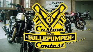 Custom Bike Güllepumpen Contest 👉 Wer hat die coolste Honda CX 500 [upl. by Ynnub]