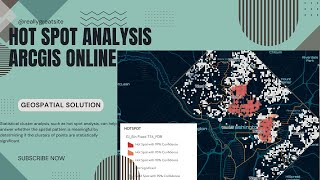 HOTSPOT USING ARCGIS ONLINE  web mapping services [upl. by Deryl425]