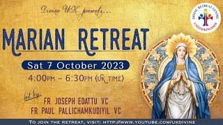 LIVE Marian Retreat 31 October 2023 Divine UK [upl. by Repotsirhc945]