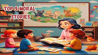 Top 5 Moral Stories for Kids  Fairy tales  Moral Stories in English [upl. by Mattheus]