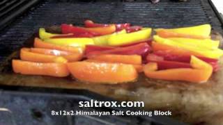 Using Your Himalayan Salt Blocks For Cooking On The Grill [upl. by Gnilrac]