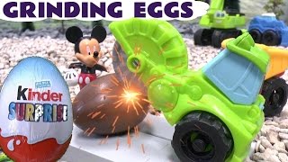 Fun Play Doh Diggin Rigs With Mickey Mouse [upl. by Enimasaj]