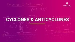 Cyclones amp Anticyclones  Characteristics Difference amp Location [upl. by Brittan]