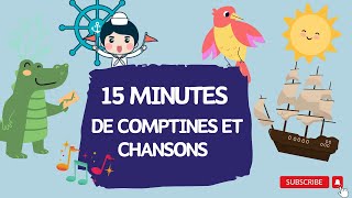 15 min de chansons et comptines pour enfants 🎵 [upl. by Hayden301]