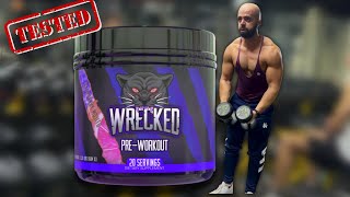 IS THIS THE FINAL FORM🤯 Wrecked V2 Pre Workout Review From Huge Supplements [upl. by Yarg]