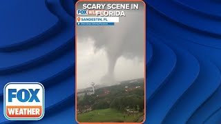 Massive Tornado Seen In Sandestin Florida [upl. by Aerua]