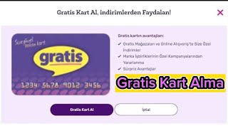 Gratis Kartı Nasıl Alınır  Gratis Kartı Nasıl Kullanılır [upl. by Caryl692]