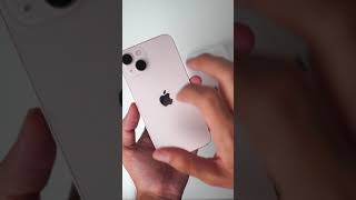 iPhone 13 Pink Unboxing asmr shorts [upl. by Guerra]