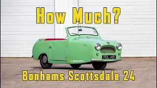 Market Report  Bonhams Scottsdale 2024 Concours dLemons [upl. by Yeltnarb]