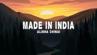 Alisha Chinai  Made in India Lyrics [upl. by Mikeb]