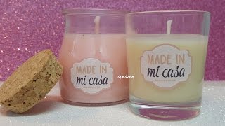 COMO HACER VELAS AROMATICAS MUY FACIL GRANVELADACOM [upl. by Myer]