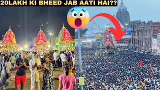 Live Dekha Jagannath Rath ko bante hue  How They manage 20Lakh people PREPARATION VLOG [upl. by Dihaz]