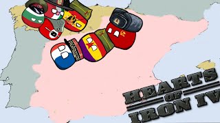 The Longest Spanish Civil War  Hoi4 MP In A Nutshell [upl. by Bautista]