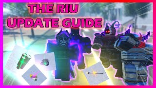 The RIU update Guide  Roblox is Unbreakable [upl. by Kurland96]