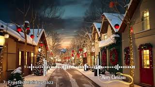 Santas Holiday Groove  Christmas instrumental Relaxing Music Playlist 12  Frosty Jazz Music [upl. by Shivers224]