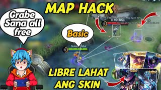 Bagong Cheat sa Mobile Legends Map Hack at Free all Skin  Reaction Video  MLBB [upl. by Dorweiler459]