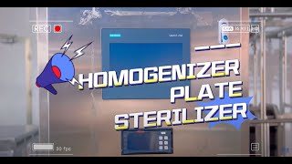 Pasteurizer HOMOGENIZER amp PASTEURIZER [upl. by Arehsat]