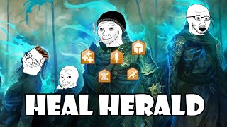 GW2 Heal Herald Build  100CM Showcase  GW2 2023 [upl. by Aimal]