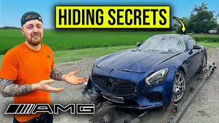 I BOUGHT A WRECKED MERCEDES AMG GT WITH HIDDEN DAMAGE [upl. by Nad428]