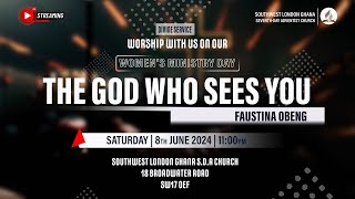 THE GOD WHO SEES YOU  FAUSTINA OBENG  SWLGSDA LIVE [upl. by Ynaoj177]