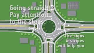 Navigating A MultiLane Roundabout [upl. by Veta768]