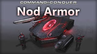 Nod Armor  Command and Conquer  Tiberium Lore [upl. by Glimp]