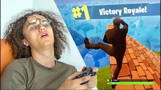 PLAYING FORTNITE FOR 24 HOURS World Record [upl. by Eimile]