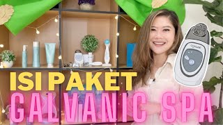 Galvanic Spa Wajah Terbaru 2021 Unboxing Manfaat amp Cara Pasang [upl. by Verla82]