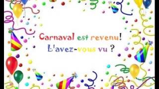 Carnaval est revenu [upl. by Afirahs]